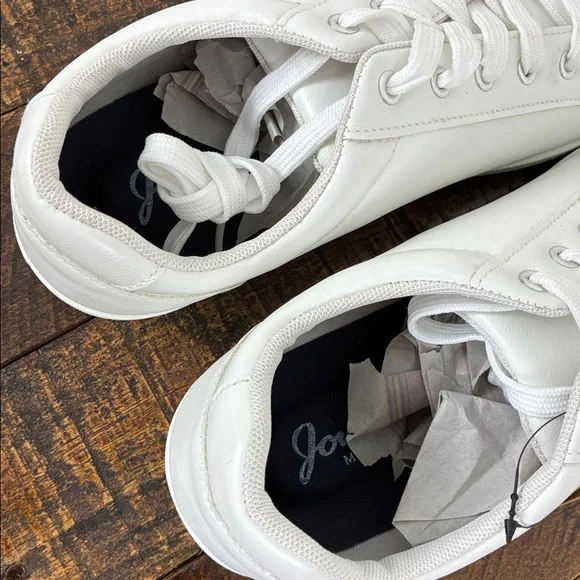 NWT Jousen Milan Classic White Men's 11 Sneakers Lace Up - Picture 4 of 9